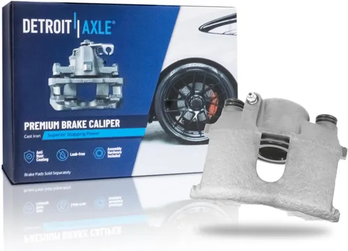 Miniatura 150 de Detroit Axle - 4 pinzas de freno para Honda Element 2003-2011 Pinzas de freno de disco con soportes 2004 2005 2006 2007 2008 2009 2010 reemplazo