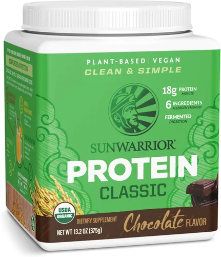 Miniatura 10 de Proteína vegana limpia en polvo sabor vainilla Fórmula de proteína orgánica a base de plantas con 5 mezclas de superalimentos germinados