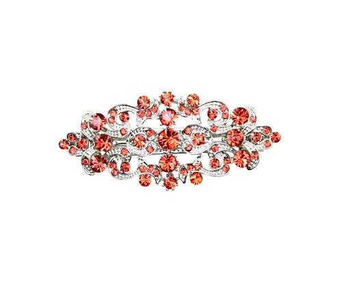 Miniatura 31 de Faship Precioso pasador floral de cristal AB Rhinestone