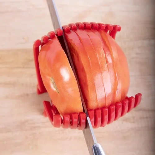 Miniatura 2 de Guía de corte de la herramienta del tenedor de la rebanadora de tomate, cebolla, patata, pimienta, preparación
