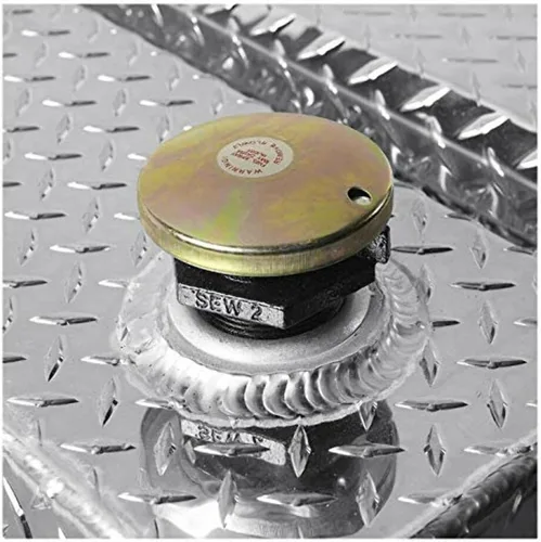 Miniatura 5 de UWS TT-85-L-T/P Tanque de transferencia en forma de L de aluminio de 85 galones