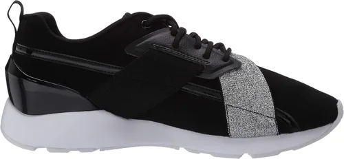 Miniatura 6 de Puma Tenis Muse X-2 para mujer color negro plateado talla 6 M de EE UU Negro