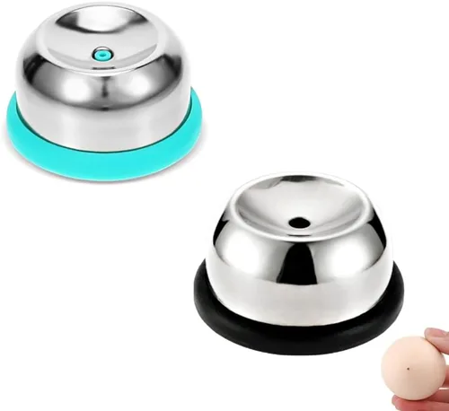 Miniatura 8 de Perforador de huevos para huevos crudos, tenedor de huevos de acero inoxidable para hervir huevos, excelente herramienta peladora de cáscara