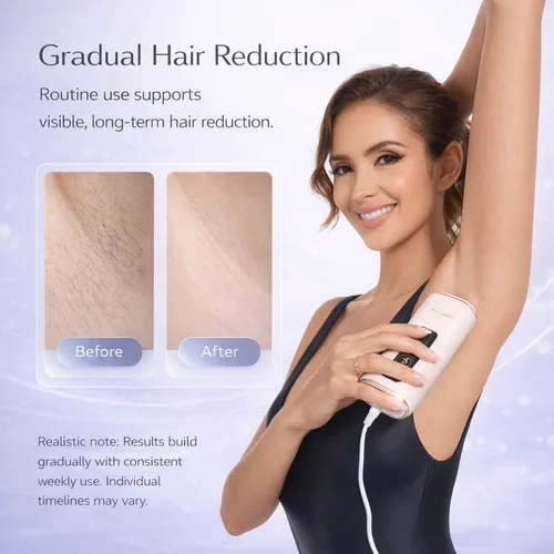 Miniatura 5 de Sapphire Cool Touch - Dispositivo de depilación láser para mujeres y hombres, IPL suave en casa para cara, cuerpo, bikini y axilas
