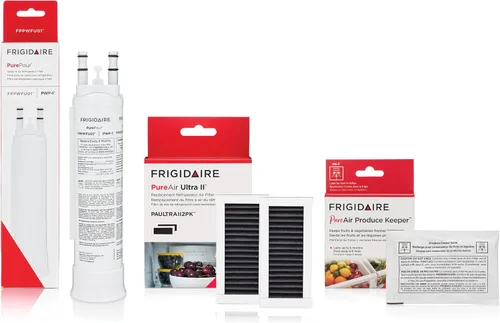Frigidaire PurePour® PWF-1™ FPPWFU01 + 2 PureAir® Ultra II PAULTRA2 + PureAir® PK-1™ FRPAPKRF Combo de filtro de agua y aire