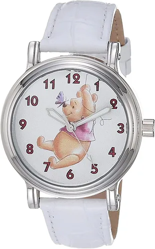 Disney Reloj analógico de cuarzo para adultos Blanco Reloj de cuarzo