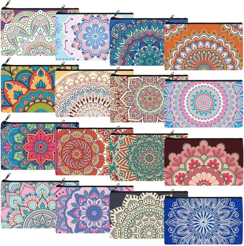 Miniatura 11 de Yahenda Bolsa de Maquillaje de Cosméticos de 16 Piezas, Bolsa Inspiradora con Cremallera, Regalos de Agradecimiento Inspiradores para Mujeres