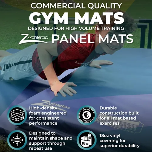 Miniatura 5 de Z Athletic Colchoneta plegable para gimnasia y acrobacia