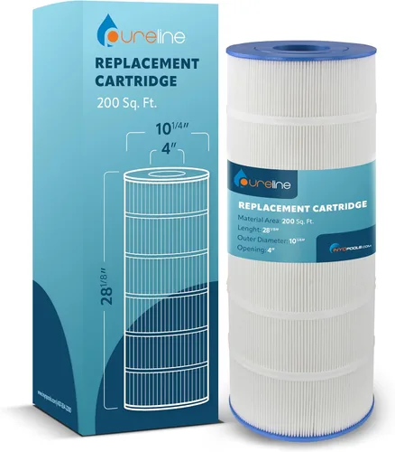 Pureline Filtro de cartucho de repuesto para piscina, 200 pies cuadrados, PL0167, compatible con Hayward Swimclear C200S, CX200XRE, Unicel C-9442