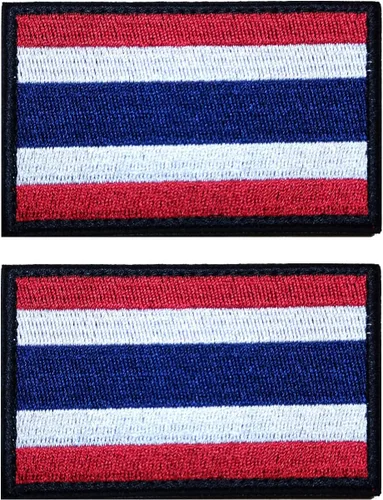 Miniatura 125 de 2 parches de bandera de Japón de AliPlus bordados tácticos militares moral parche apliques gancho y bucle