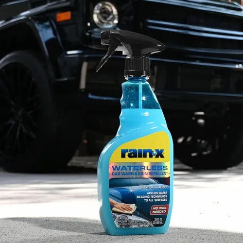 Miniatura 7 de Rain-X 620143 Lavado de Auto sin Agua y Repelente de Lluvia, 23 onzas líquidas. Spray Limpiador sin Enjuague para un Acabado sin Manchas, Perfecto