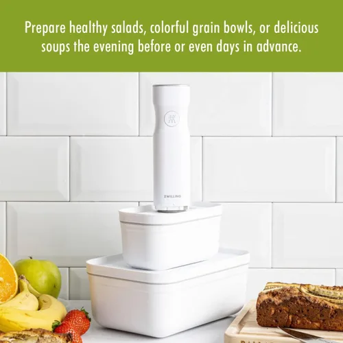 Miniatura 5 de ZWILLING Fresh & Save - Lonchera de plástico, recipiente hermético para almacenamiento de alimentos, contenedor de preparación de comidas, sin BPA