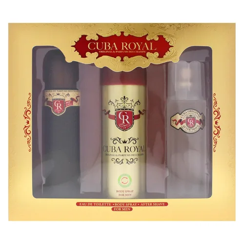 Miniatura 5 de Cuba Royal by Cuba, set de regalo de 3 piezas para hombre