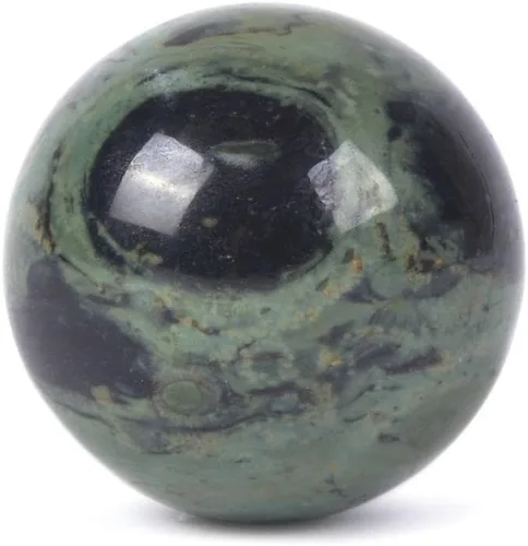 Miniatura 20 de Justinstones Jade Blanco Natural Pulido 20mm Piedra Preciosa Bola de Energía de Cristal Curativo Esfera Redonda Espécimen de Colección Piedra