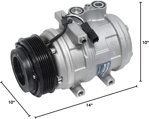 Miniatura 2 de Conjunto de compresor universal de aire acondicionado CO 2486PC UAC (CO 2486PC) 10S20C Compresor Assembly 10S20C