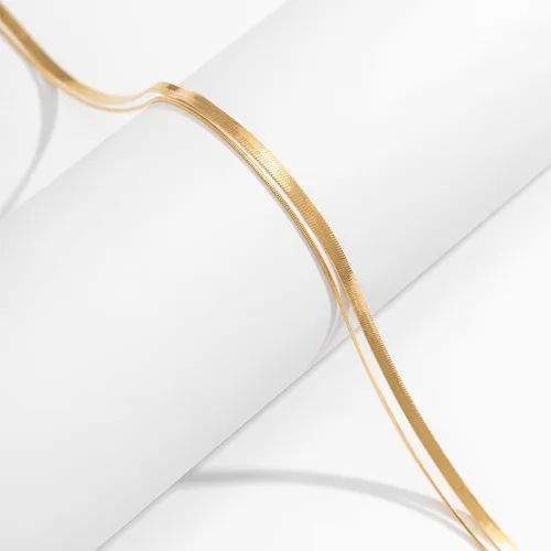 Miniatura 4 de Cadena de cintura dorada en capas para el vientre para mujer, cadena de serpiente, cadena de cintura de espiga dorada para el verano