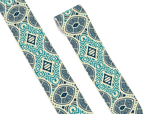 Miniatura 62 de FLFK Adhesivos de Azulejos de Borde de Pared Despegar y Pegar Papel Tapiz de Borde para Salpicadero de Cocina Baño Cuarto de Ducha, 4"x240