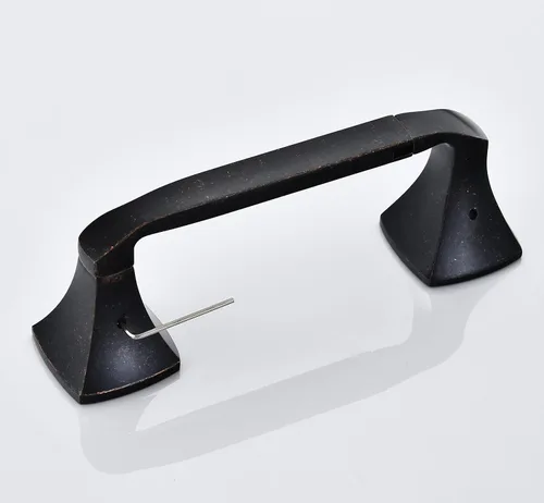 Miniatura 6 de Soporte de papel higiénico pivotante, para la colección Moen YB5108ORB Voss, bronce aceitado
