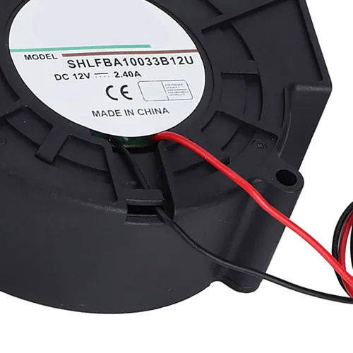 Miniatura 7 de Ventilador doble del ventilador Turbo del rodamiento de bolitas de 12V 2.4A, mini ventilador de enfriamiento sin escobillas para dispositivos
