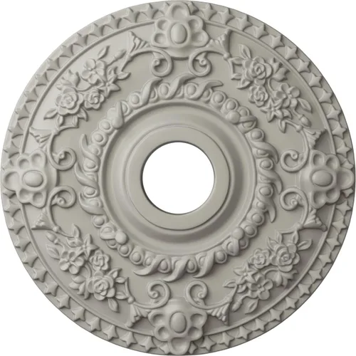 Miniatura 46 de Ekena Millwork CM18RORUS Medallón de techo de rosa, 18.0 in de diámetro exterior x 3.5 in de diámetro interior x 1.4 in de diámetro interior x 1.4