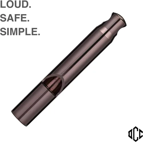 Miniatura 4 de TiWhistle - Silbato de emergencia de titanio (morado claro)