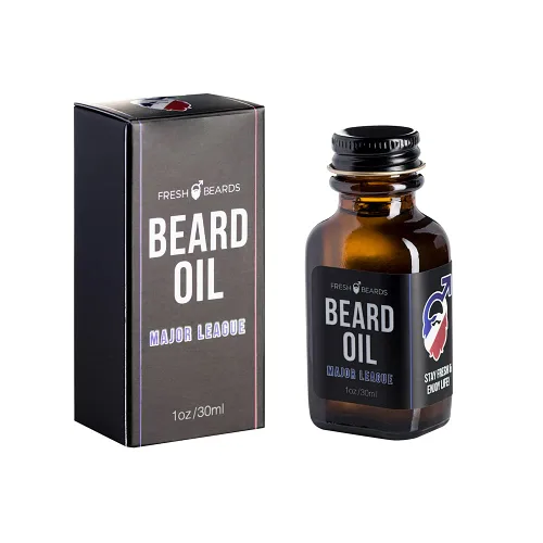Miniatura 13 de Fresh Beards City Limit - Aceite para barba – Fragancia de madera de teca y lavanda – Aceite perfumado para barba y bigote para hombre – Hidratante