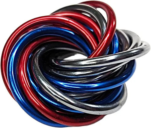 Miniatura 27 de Möbii Fidget Ball (MultiColor): Herramienta de alivio del estrés, ansiedad y estimulación para ADHD, silenciosa, ideal para el hogar, viajes, Rosa