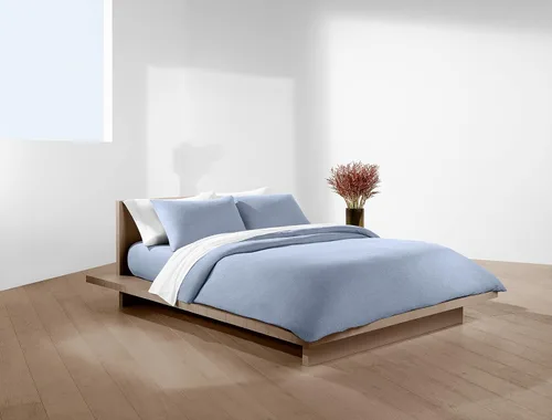 Miniatura 17 de Calvin Klein Home Modern Cotton Harrison - Sábana encimera de 1 pieza, tamaño King, algodón (Midnight)