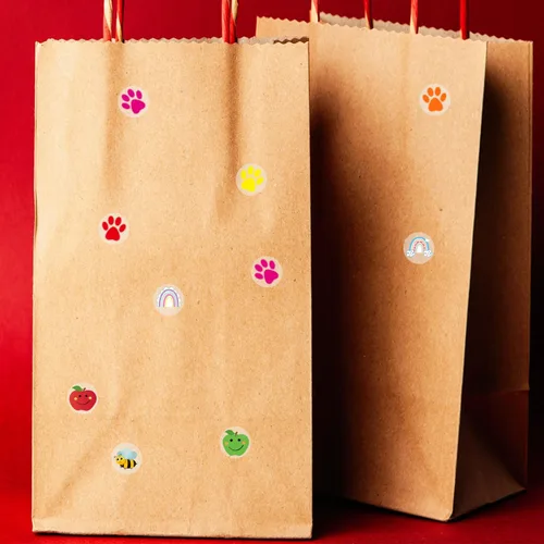 Miniatura 7 de Calcomanías de Huellas de Pata Negras de 0.5 Pulgadas, Autoadhesivas para Álbumes de Recortes/Manualidades DIY para Niños/Calcomanías de Recompensa