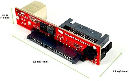 Miniatura 3 de IUSB3SA6G SATA III/SATA II Drive a USB 3.0 Tipo-B (F) Adaptador Mini Vertical