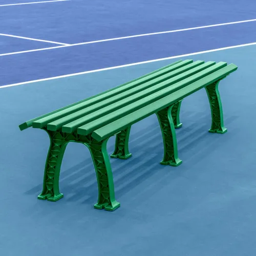 Miniatura 13 de Vermont Banco de cancha de tenis - 3 y 4 plazas Estándar o sin respaldo (estándar, negro, 3 plazas)