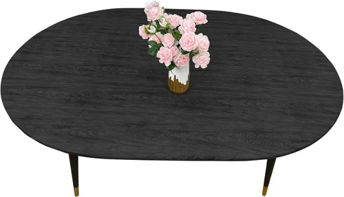 Miniatura 35 de LIBERECOO - Mantel redondo ajustado de vinilo con reverso de franela, borde elástico, impermeable, resistente a las manchas y fácil de limpiar