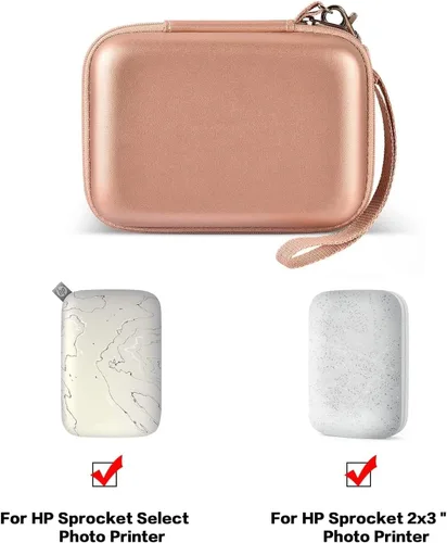 Miniatura 2 de Funda compatible con impresora de fotos instantánea portátil HP Sprocket Select/2ª edición, organizador de transporte de viaje que se ajusta a papel