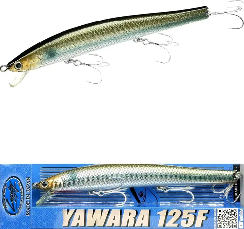 Miniatura 31 de LUCKY CRAFT FlashMinnow 125 YAWARA, señuelos de pesca de agua salada, accesorios y equipo de pesca de surf Jerkbait, señuelos de pesca de fletán