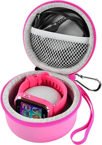Miniatura 11 de Funda compatible con Vtech KidiZoom Smartwatch DX4, DX2, DX3, para Little Tikes Tobi/para Watch 2/para Gizmo Watch, relojes para niños, caja de Negro