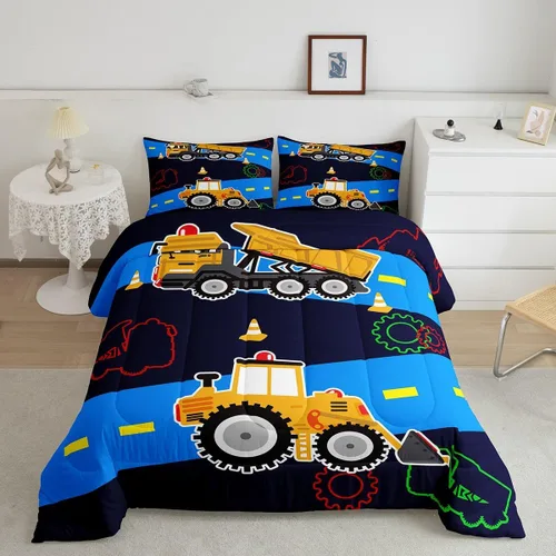 Miniatura 26 de Erosebridal - Juego de funda de edredón con flores de vaca de las Highlands, tamaño Queen, diseño de toro, juego de ropa de cama de ganado vacuno