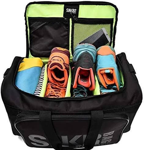 Miniatura 3 de ARTFILIF Bolsa de zapatos para viajes, bolsa de tenis de viaje, bolsa de lona para zapatos para viajes, bolsa de gimnasio deportiva para mujeres
