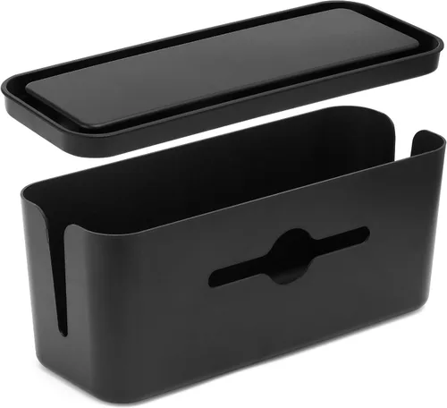 Miniatura 9 de Bates - Caja de organización de cables, mediana, caja organizadora de cables, caja organizadora de cables, organizador de cajas de cables, caja