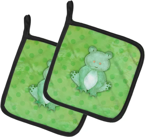 Miniatura 21 de Caroline's Treasures BB7370PTHD - Juego de soportes para ollas de herradura para cocina, resistentes al calor, almohadillas calientes para cocinar