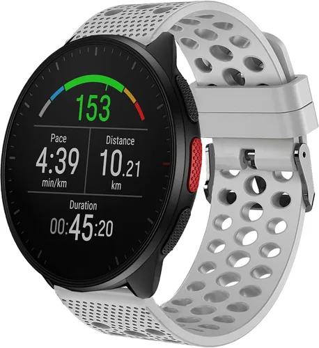 Miniatura 11 de Correa de repuesto compatible con Polar Smartwatch Band de 0.787 pulgadas y 0.866 pulgadas, correa deportiva con hebilla de metal compatible