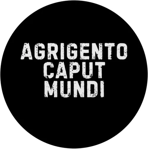 Miniatura 3 de Agrigento Caput Mundi Città Simpatica Uomo Donna Bambino PopSockets Adhesive PopGrip