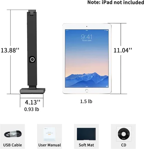 Miniatura 8 de CZUR Lens1200 Pro Escáner de Documentos Portátil, Cámara de Documentos USB de 12MP, Escaneo Rápido 1s/Página, Tamaño de Captura A4, OCR Fácil