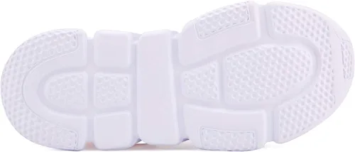 Miniatura 8 de Hetios Tenis deportivos para niñas, zapatos de correr de tacón alto, zapatos deportivos para niños (bebéniño pequeñoniño grande)