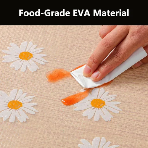 Miniatura 6 de INNOLITES Revestimientos de estantes para armarios de cocina – Revestimiento de cajones impermeable y a prueba de aceite, EVA no adhesivo