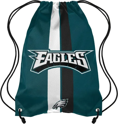 Miniatura 6 de FOCO NFL unisex-adulto Mochila con Cordón de Viaje para Gimnasio con Logo del Equipo NFL, Diseño de Rayas y Marca de Palabra