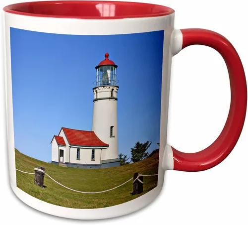 Miniatura 15 de 3dRose Taza de café, tamaño – 11oz – Faro de Cabo Blanco SP, Port Orford Oregon – US38 MGI0164 – Mark Gibson Lighthouses – divertido regalo de taza