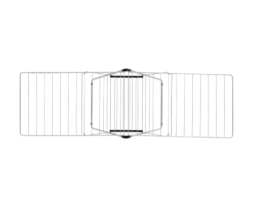 Miniatura 9 de Brabantia HangOn - Tendedero de ropa 82 pies (82.0 ft) Gris metálico Soporte grande para ropa interior con 2 alas plegables y ganchos