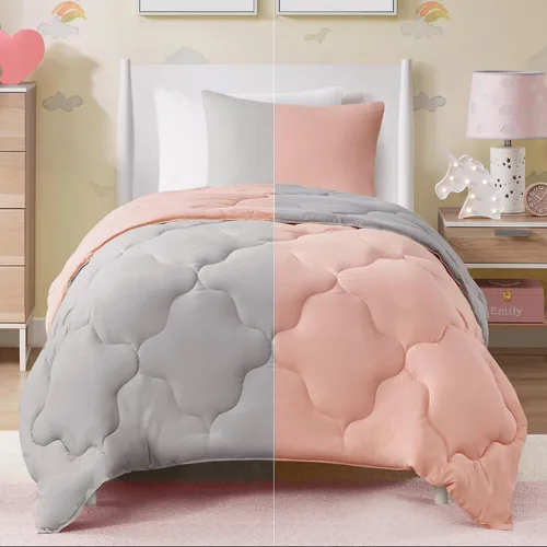 Miniatura 18 de Comfort Spaces Vixie Juego de Edredón Reversible - Cubierta Acolchada Geométrica Casual de Moda, Ropa de Cama Acogedora Alternativa de Plumón