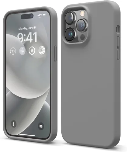 Miniatura 20 de elago Funda compatible con iPhone 14 Pro Max, de silicona líquida, funda protectora de cuerpo completo, a prueba de golpes, funda delgada