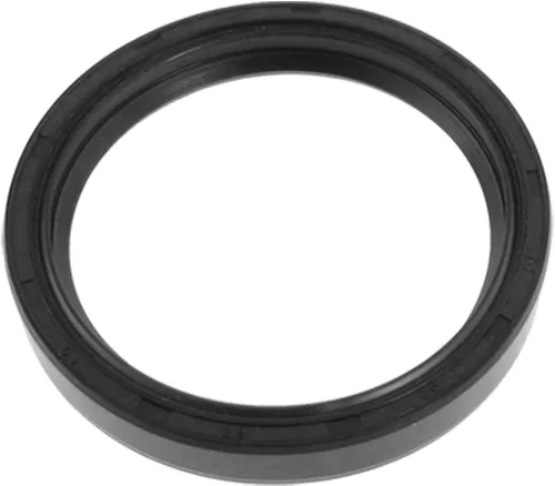 Miniatura 62 de uxcell Caucho doble de los labios del sello de aceite del eje rotatorio métrico 49.2x82.0x16.4 ft m TC, negro